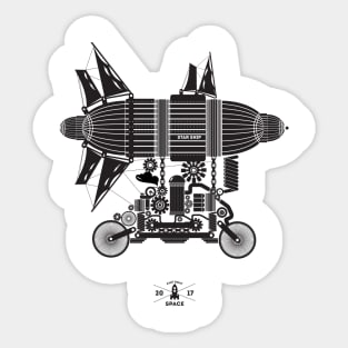 StarShip Sticker